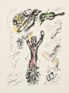Composición (Mourlot 668-677), La Féerie et Le Royaume, Marc Chagall