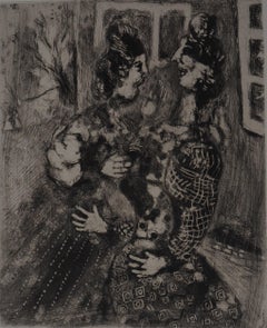 Confessions, Women and Secrets - Original etching - Ref. Sorlier #174