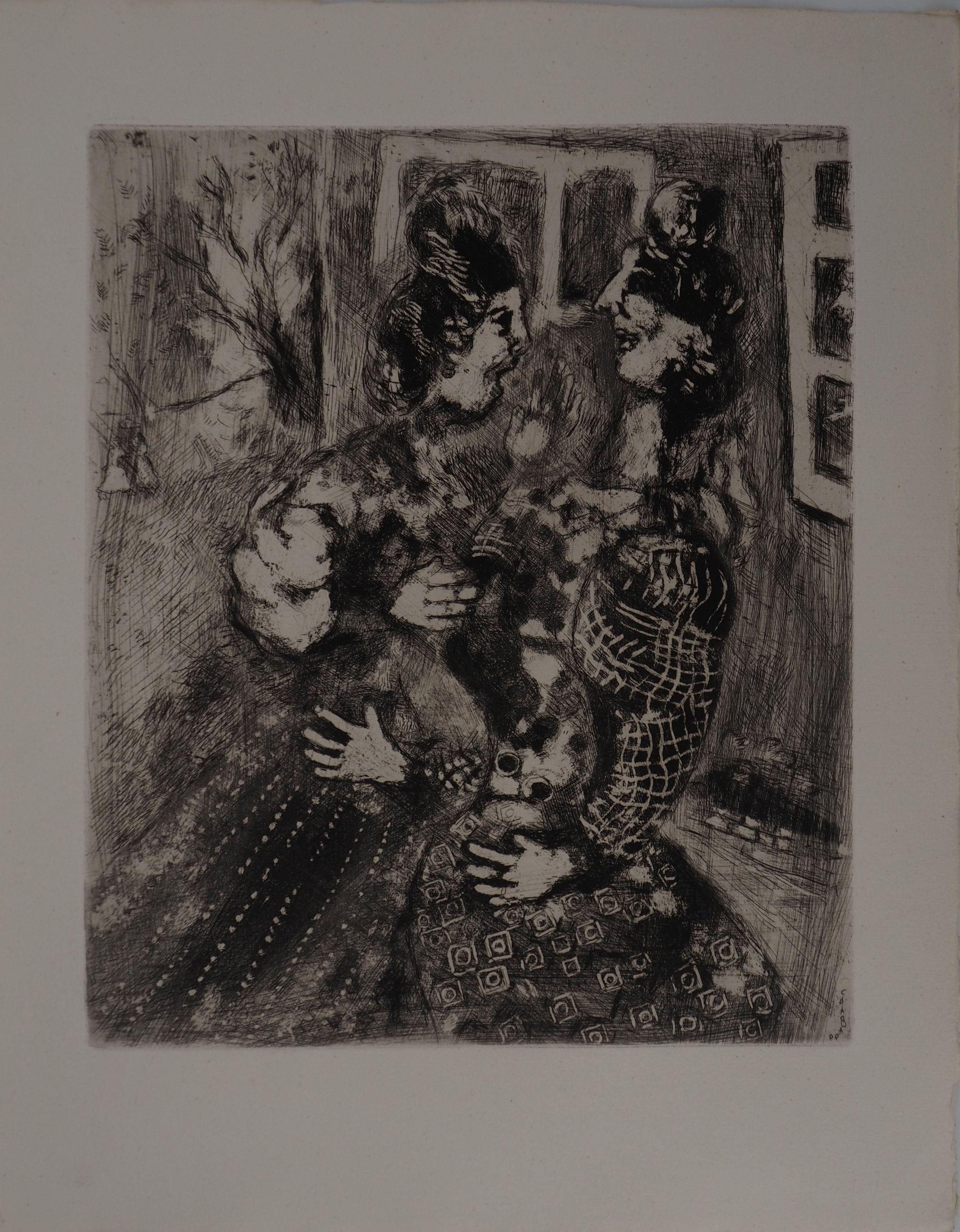 Confessions, Women and Secrets - Original etching - Ref. Sorlier #174