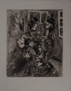 Confessions, Women and Secrets - Original etching - Ref. Sorlier #174
