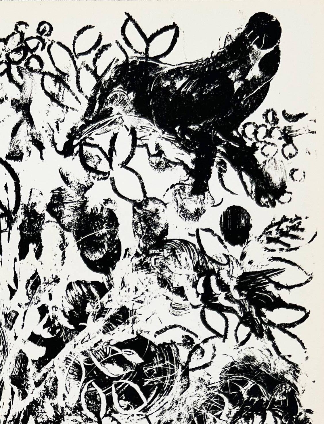 Marc Chagall (1887-1985) - Couple près de l'arbre

Lithographie originale de 1960.

Dimensions de l'œuvre : 32 x 24 cm.

Éditeur : Maeght Éditeur, Paris.

L'œuvre est en excellent état.
