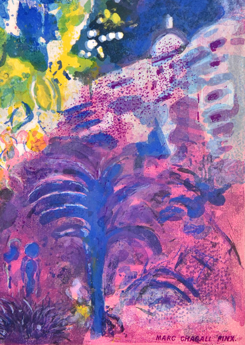 Couple dans Mimosa (Ehepaar in Mimosen), aus Nizza und der Cte d''Azur 3