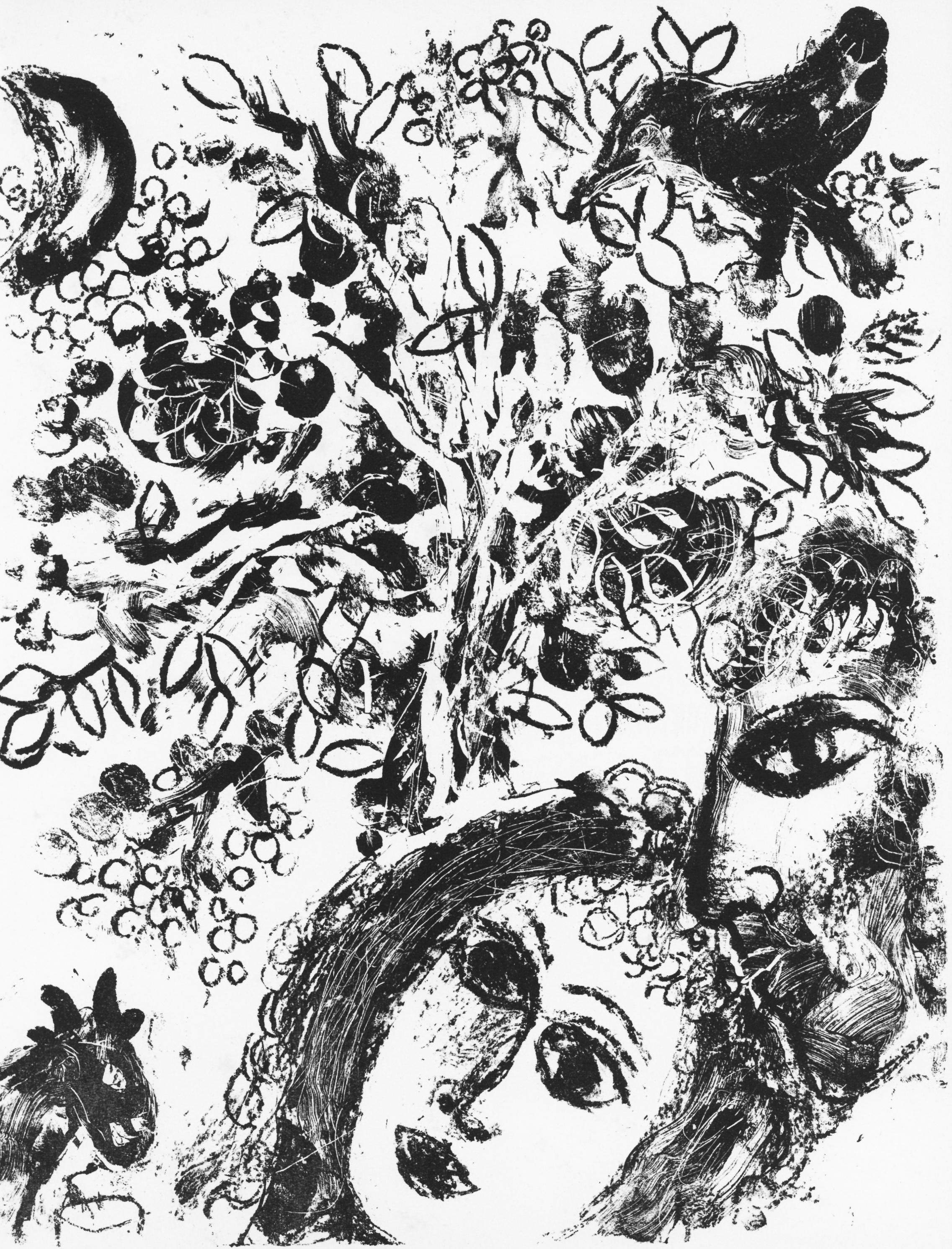 Couple Devant L’arbre (Cramer 43; Mourlot 292), The Lithographs of Chagall