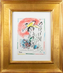 Couverture de Lithographies de l'Atelier Mourlot:: lithographie originale de Marc Chagall