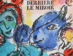 "Pantomime", couverture lithographique de Derriere le Miroir  par Marc Chagall