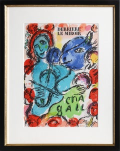 Couverture de Derriere Le Miroir, imprimé moderne de Marc Chagall