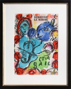 Copertina di Derriere Le Miroir, Stampa moderna di Marc Chagall