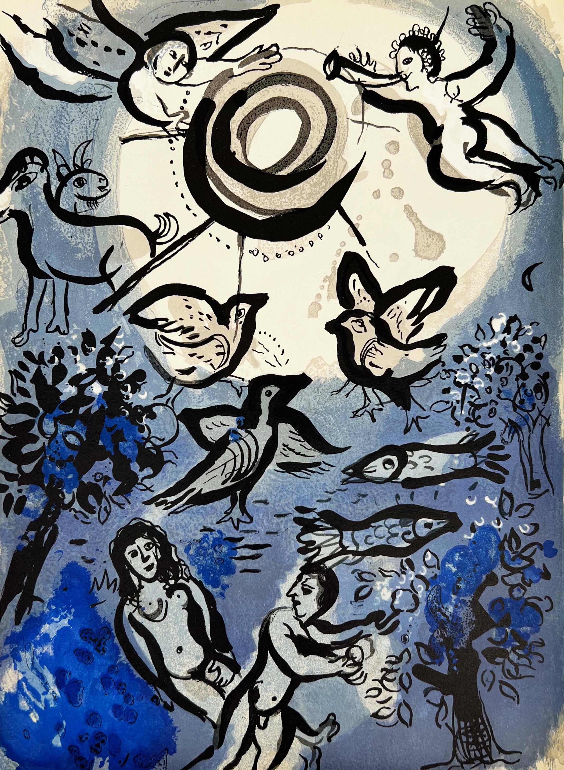 Figurative Print di Marc Chagall - Creazione