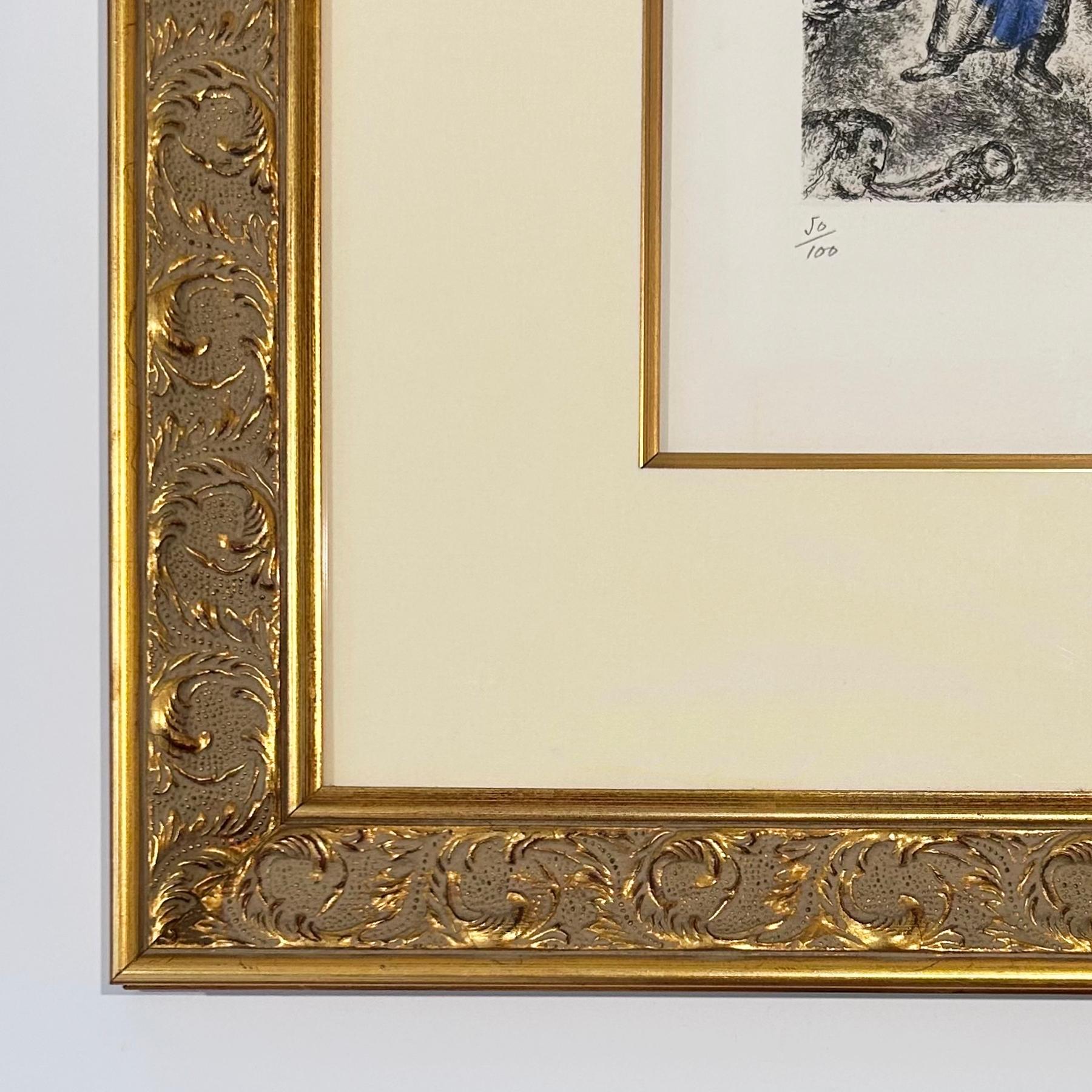 Artista: Marc Chagall
Medio: litografia originale su carta Arches
Titolo: Il passaggio del Giordano
Portafoglio: Acqueforti bibliche firmate con acquerello
Anno: 1958
Edizione: 50/100
Firma: Firmato a mano 