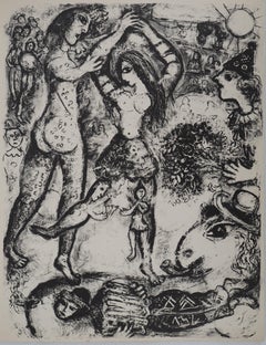 Ballo al circo - Litografia originale (Mourlot #496)