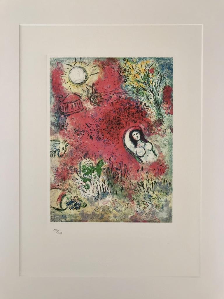 Daphné et Chloé - Print by Marc Chagall