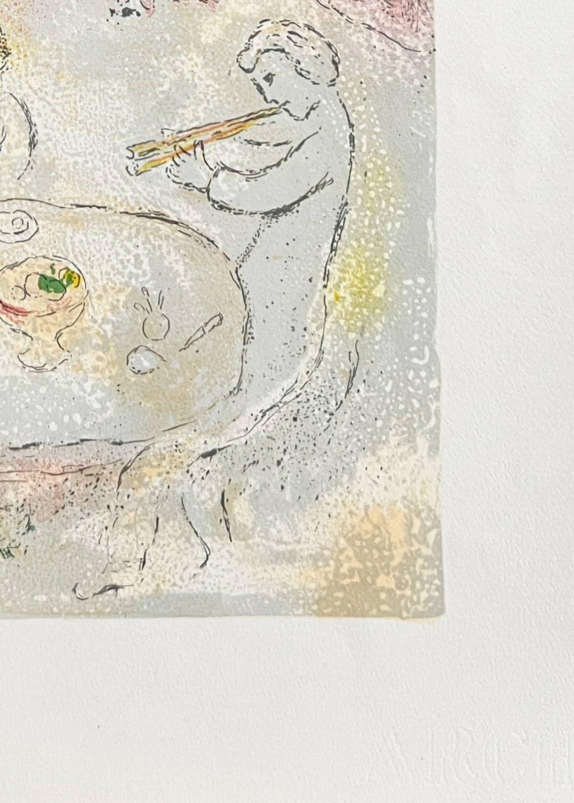 Daphnes and Chloé, Planche XXIII (trial proof) For Sale 2