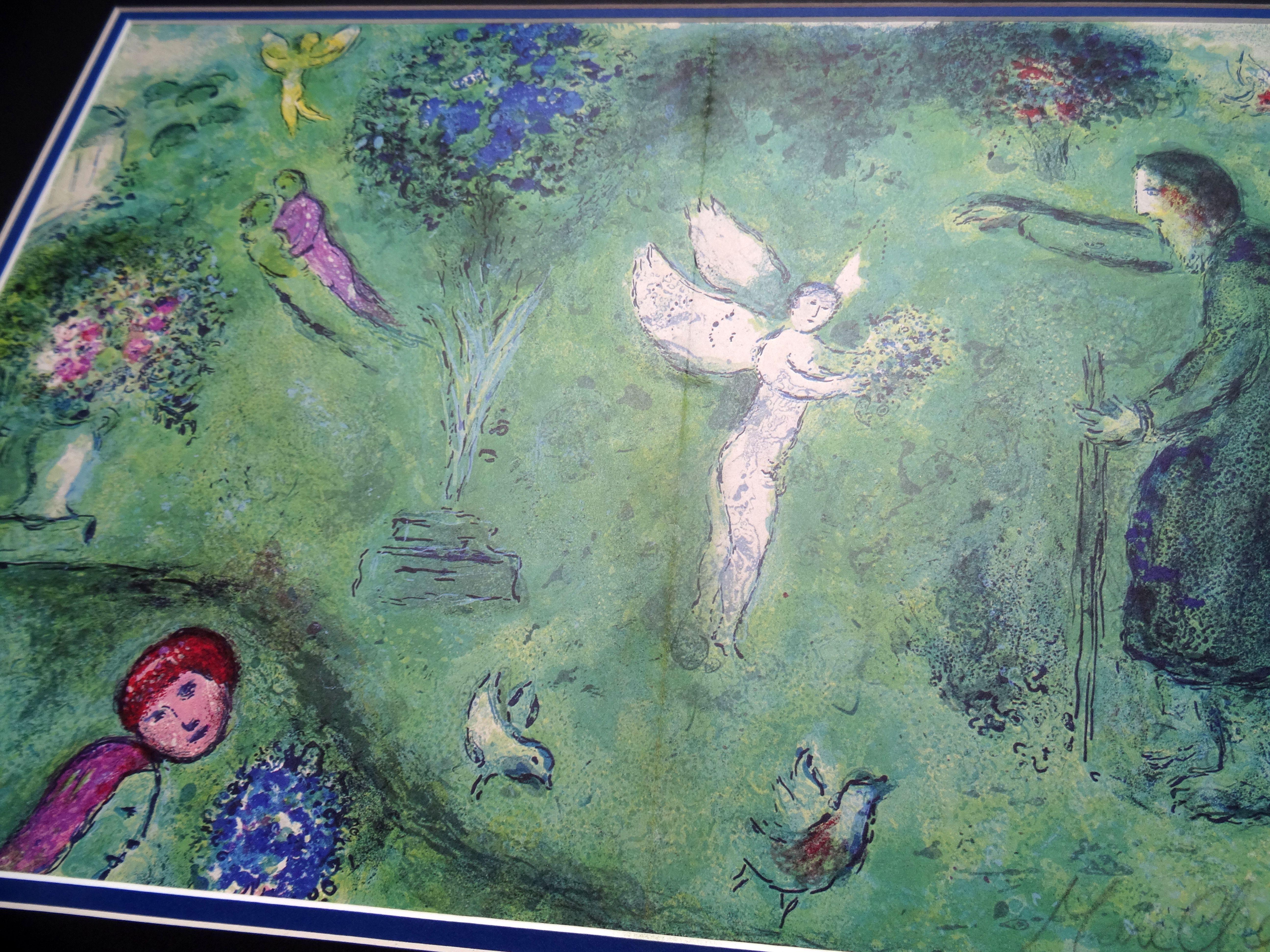 chagall daphnis and chloe lithograph
