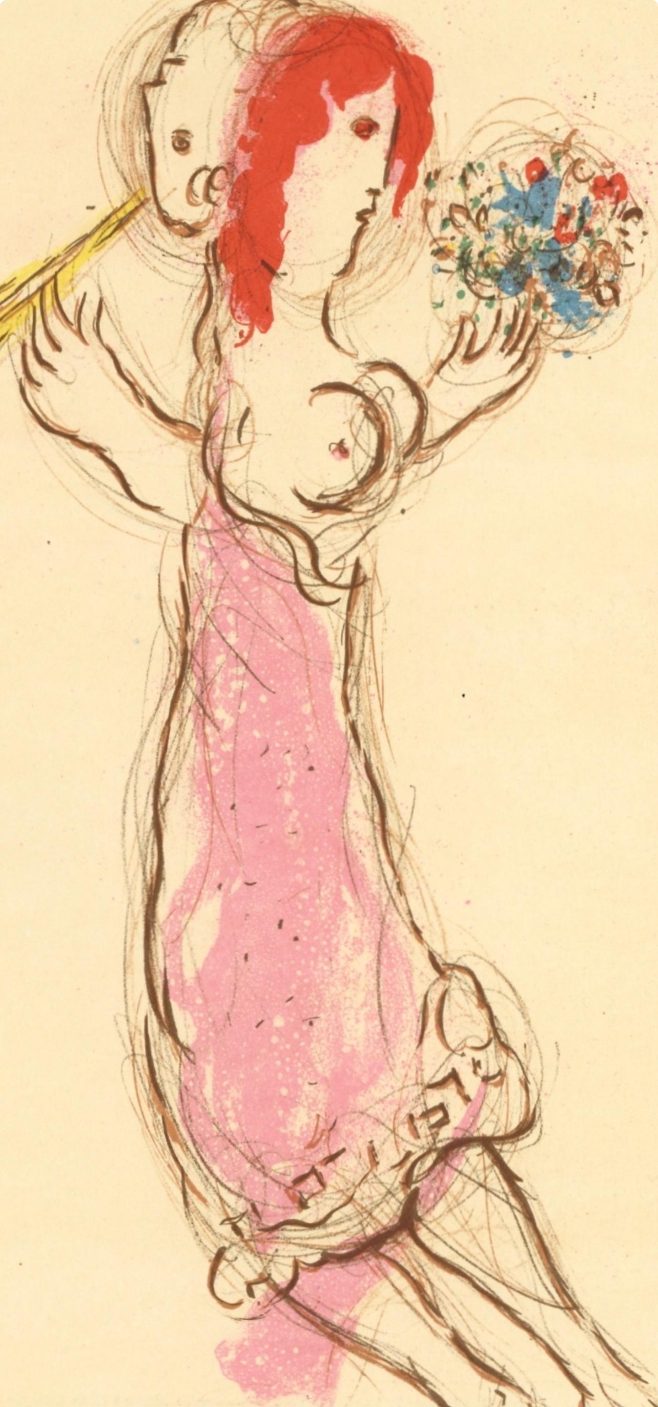 Daphnis et Chloé (Mourlot 227), Société internationale d'art XXe siècle - Print by Marc Chagall