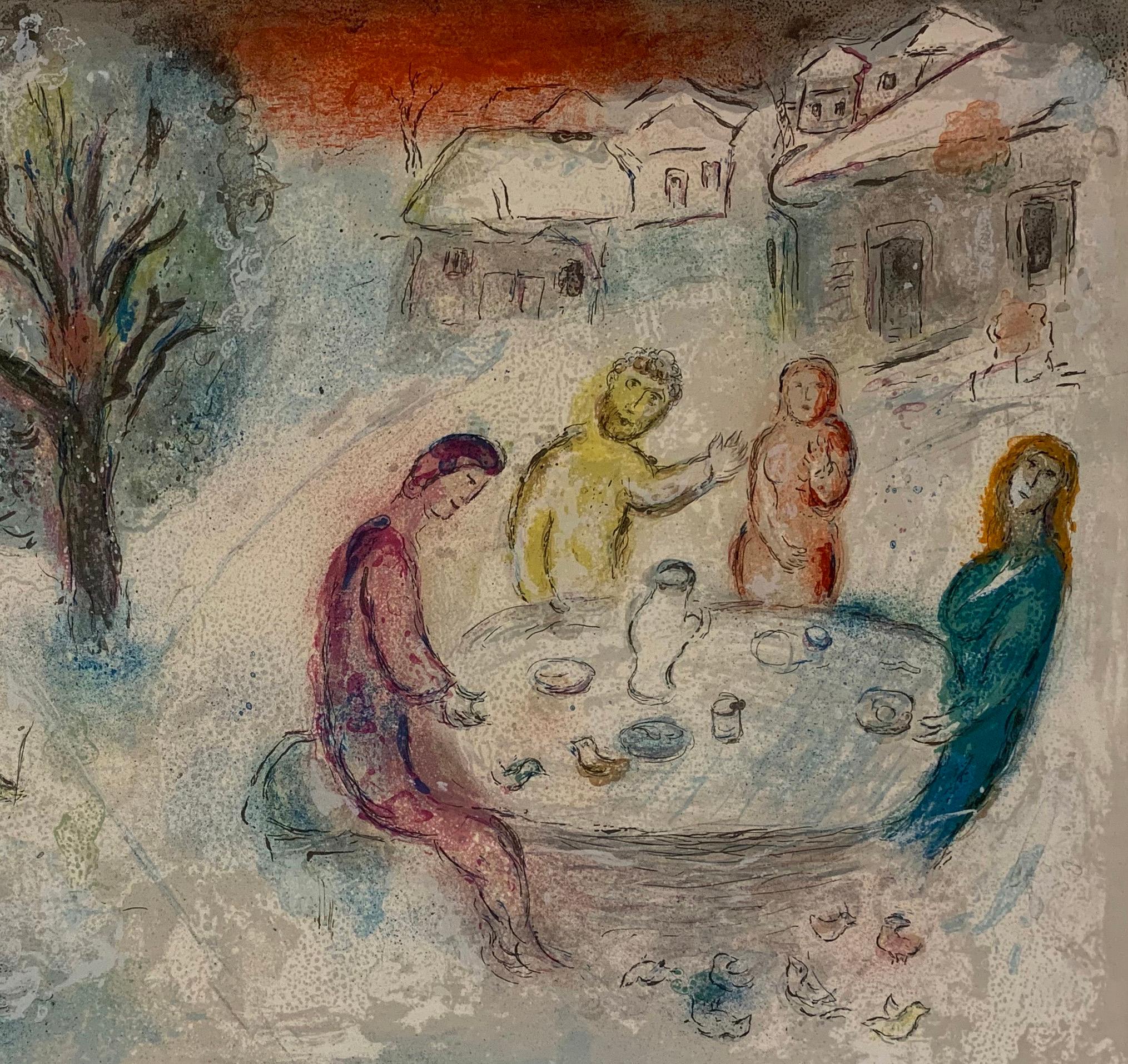 marc chagall daphnis and chloe lithographs