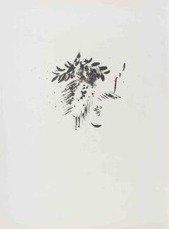 David Saved by Michal - Lithographie de Marc Chagall - 1960