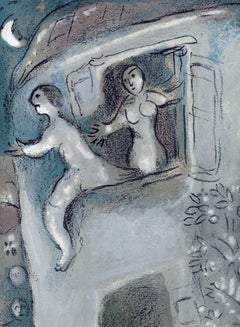David gerettet von Michal (M.250). Ungerahmt.
