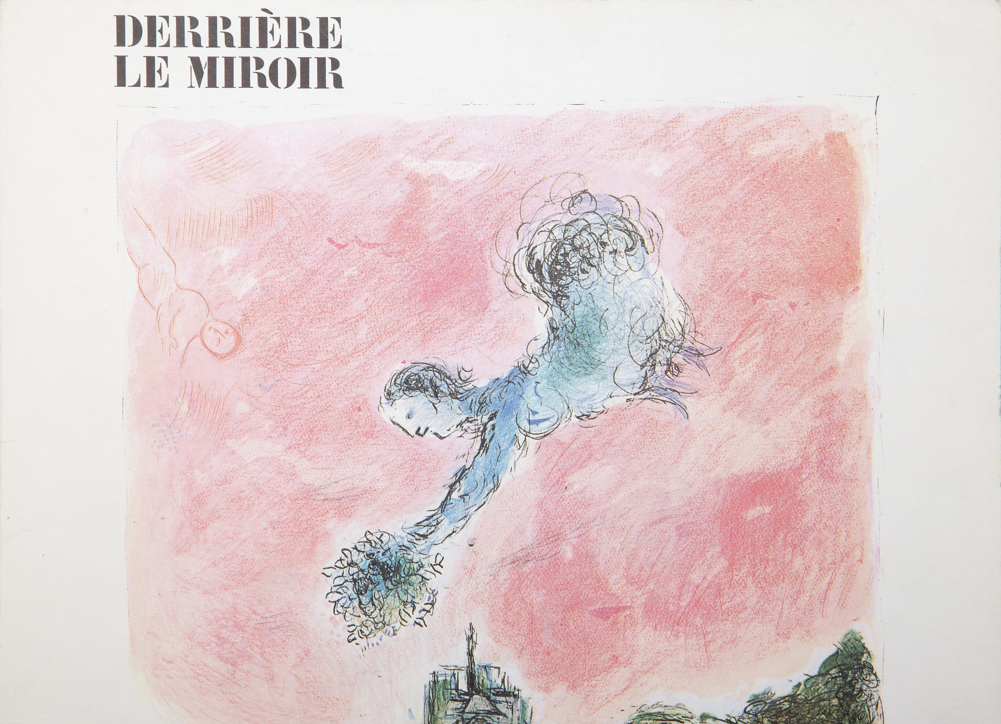 Derriere Le Miroir Nr. 246, farbenfrohe moderne Lithographie von Marc Chagall im Angebot 1