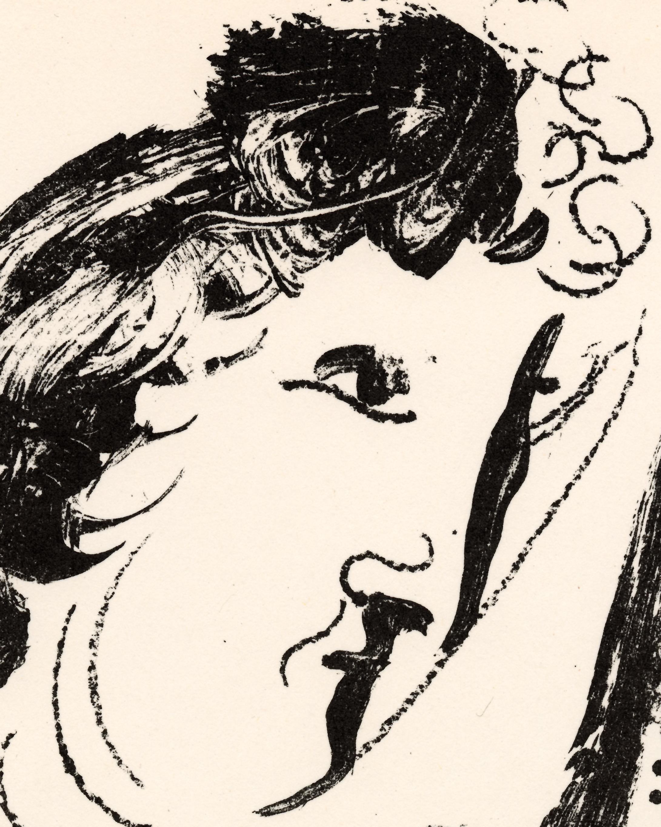 Encadré 25.75 x 21.75 in

N° 402 du Catalogue raisonné des lithographies de Chagall

Cette lithographie est issue de 