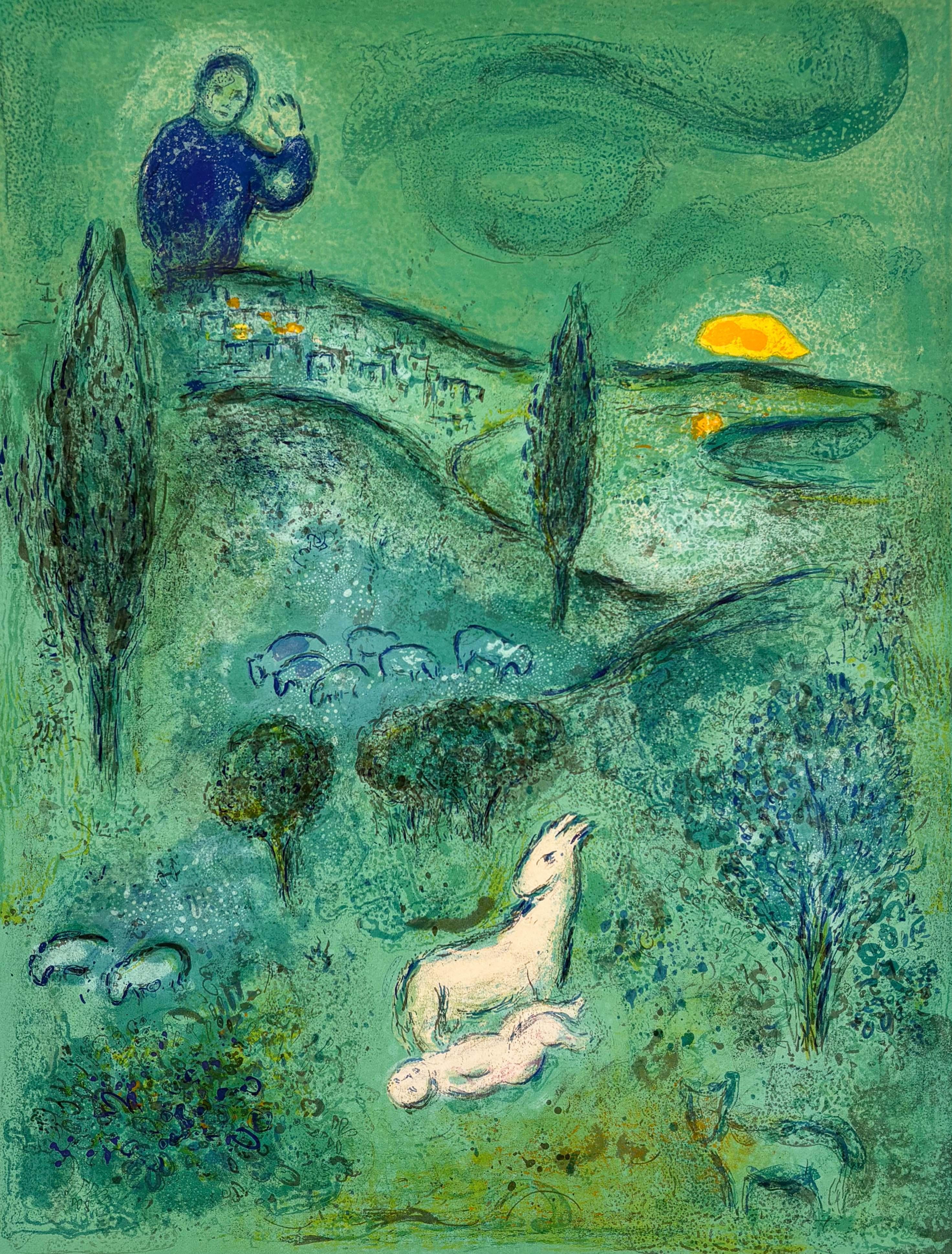 Entdeckung von Daphnis durch Lamon, aus: Daphnis und Chloe - Liebe zur griechischen Mythologie