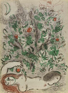 Eden - Lithograph by Marc Chagall - 1960