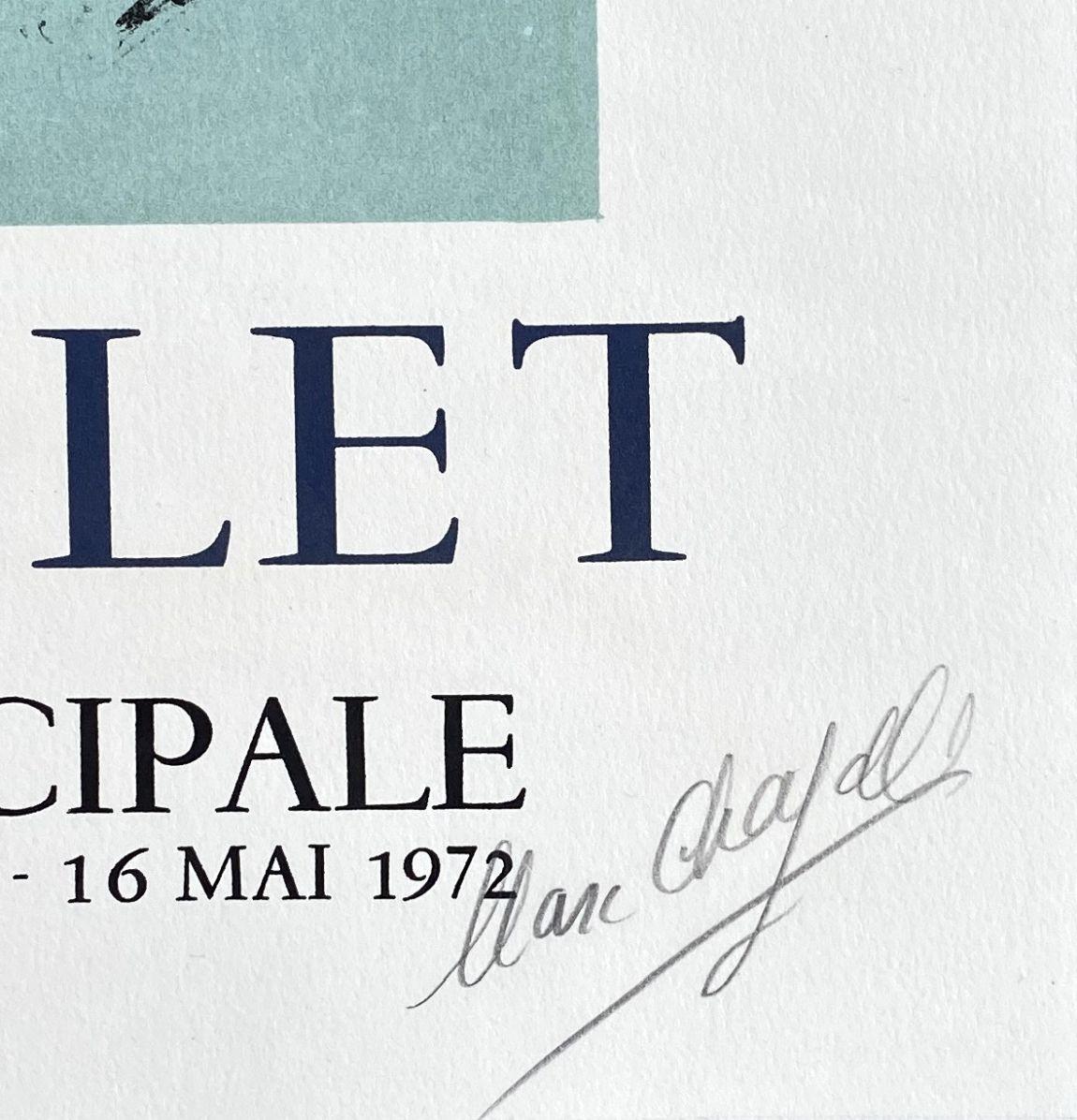 Elsa Triolet, Frau mit einem Vogel – Originallithographie, handsigniert und nummeriert 1