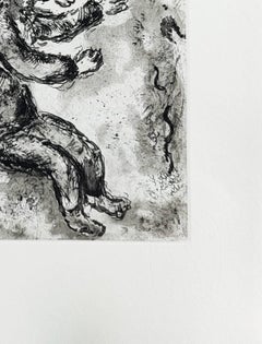 Et Sur La Terre, Original Etching, Modern, 1977, Excellent