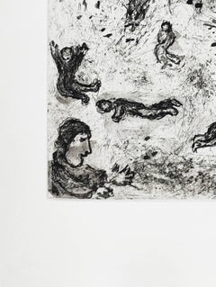 Et Sur La Terre, Original Etching, Modern, 1977, Excellent