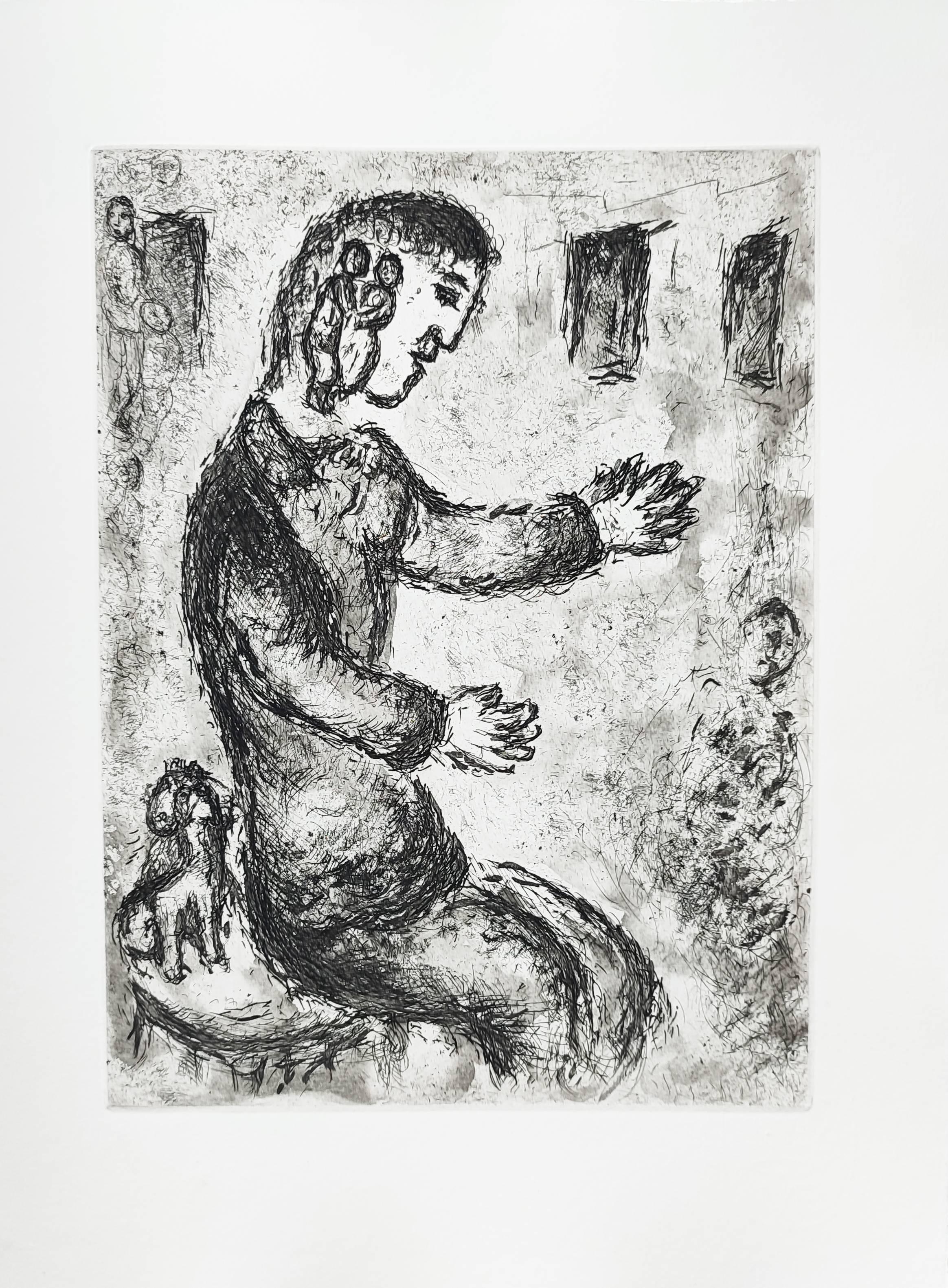 «Et Sur La Terre», grabado original, contemporáneo, 1977, en excelente estado
