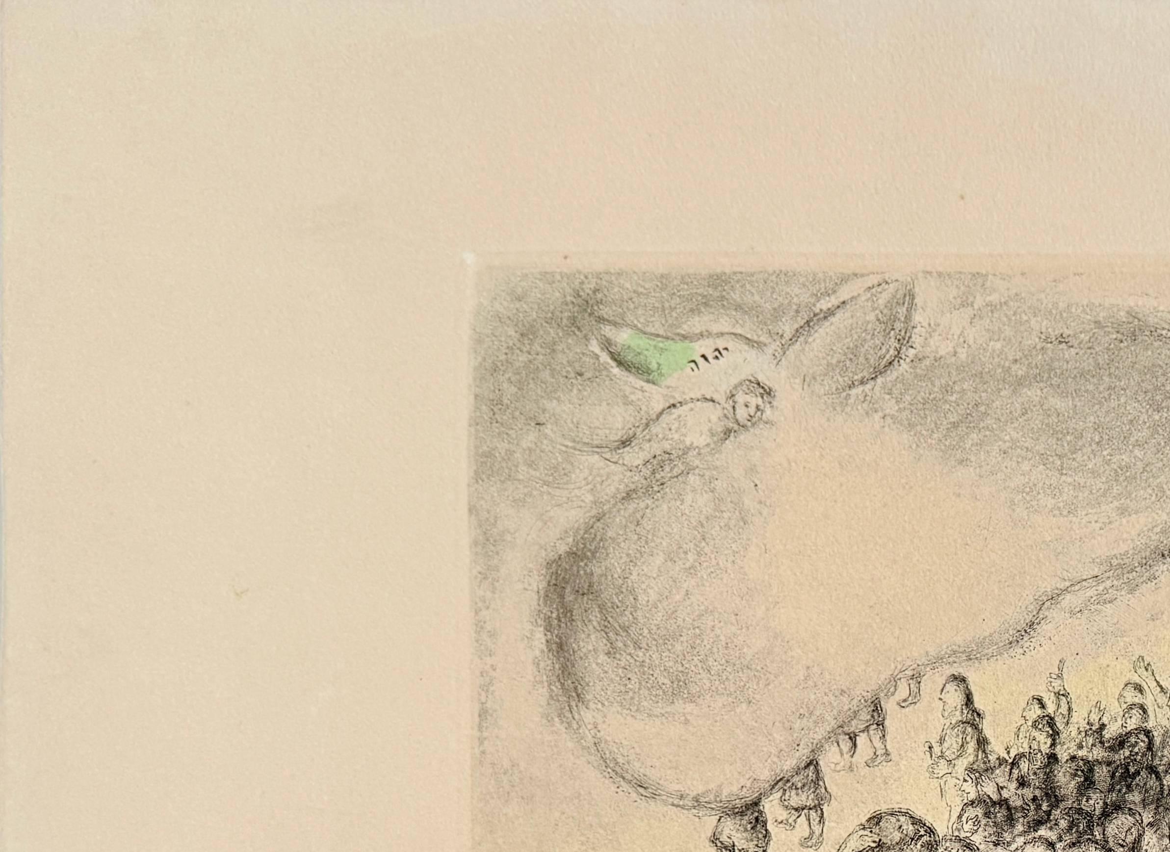 Exodus From Egypt - Print by Marc Chagall