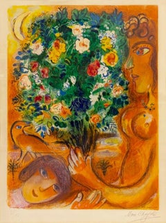 Femme au bouquet (Woman with Bouquet)