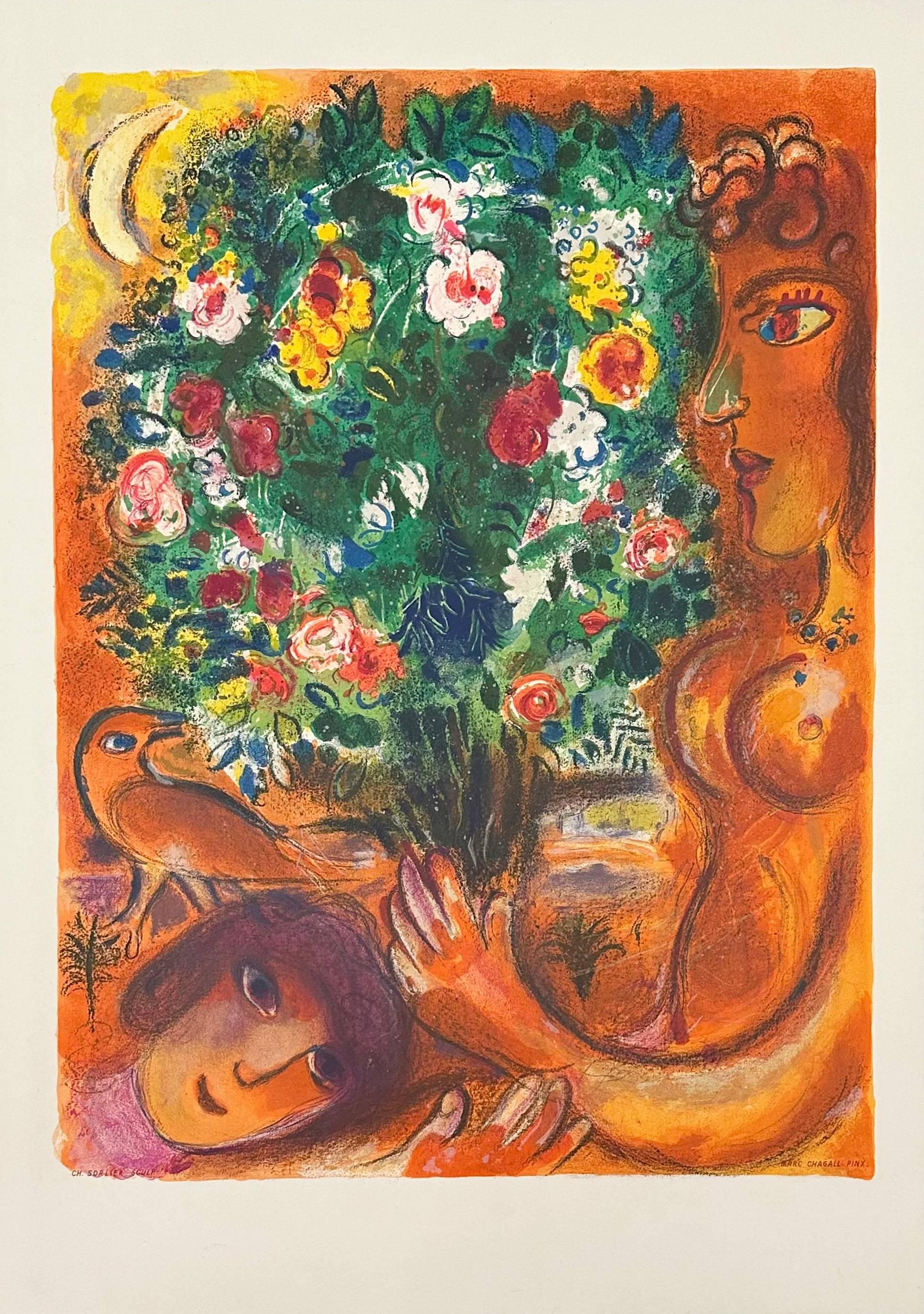 Femme au bouquet (Woman with Bouquet)