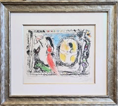 Femme avec Parapluie aus Derriere le Miroir