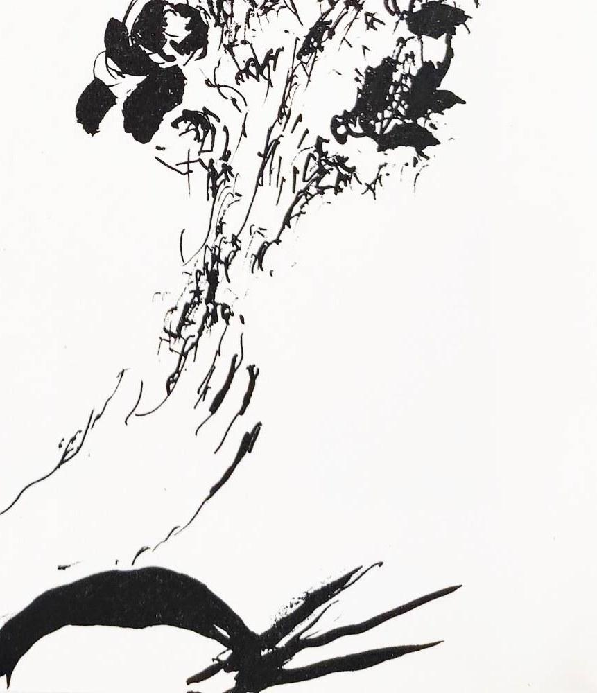 Marc Chagall (1887-1985) - Blumen in der Hand

Original-Lithographie von 1957.

Maße des Werks: 23 x 20 cm.

Verlag: Maeght Éditeur, Paris.

Das Werk ist in ausgezeichnetem Zustand.

 q
