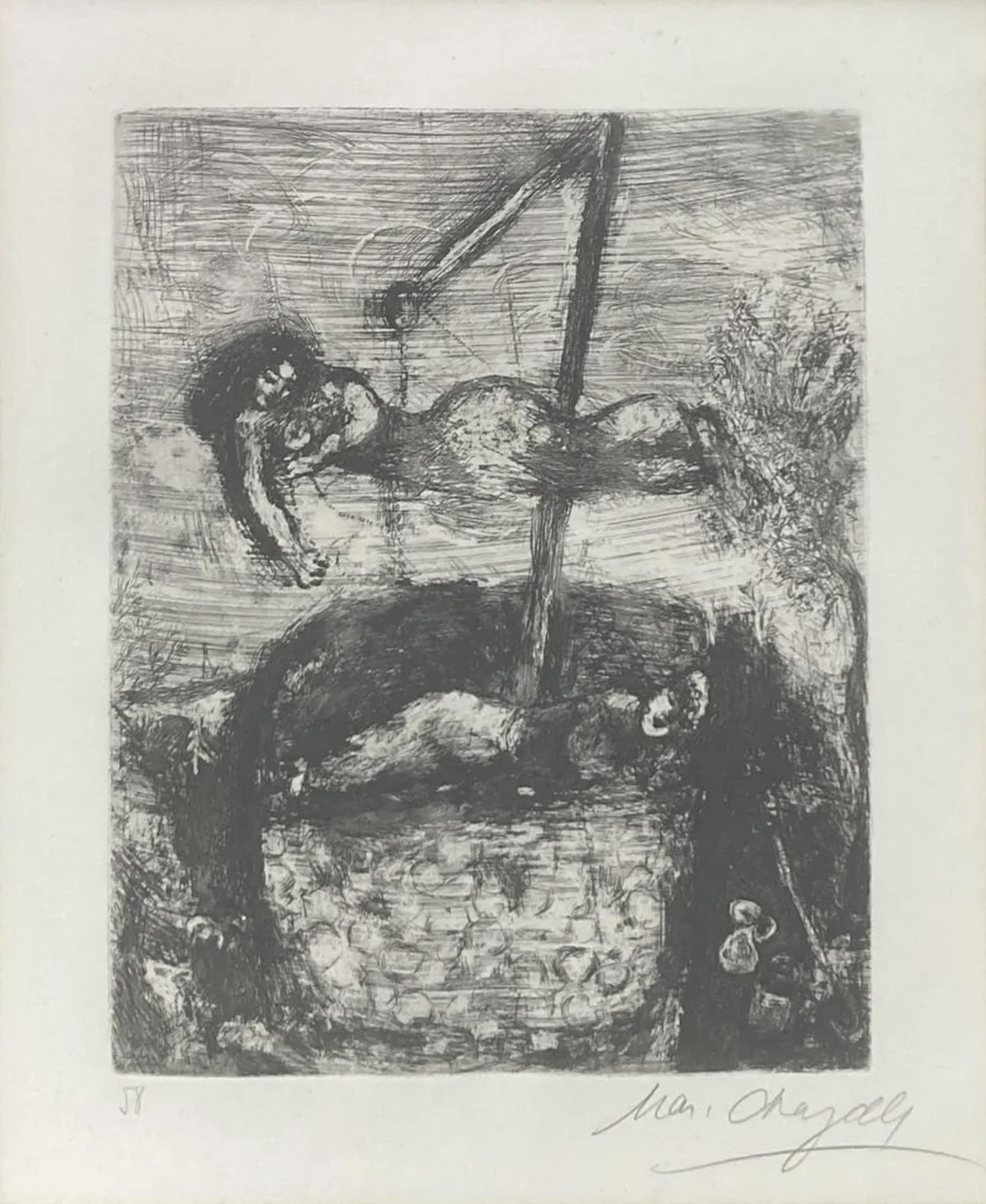 Fortune and the Boy - Print by Marc Chagall