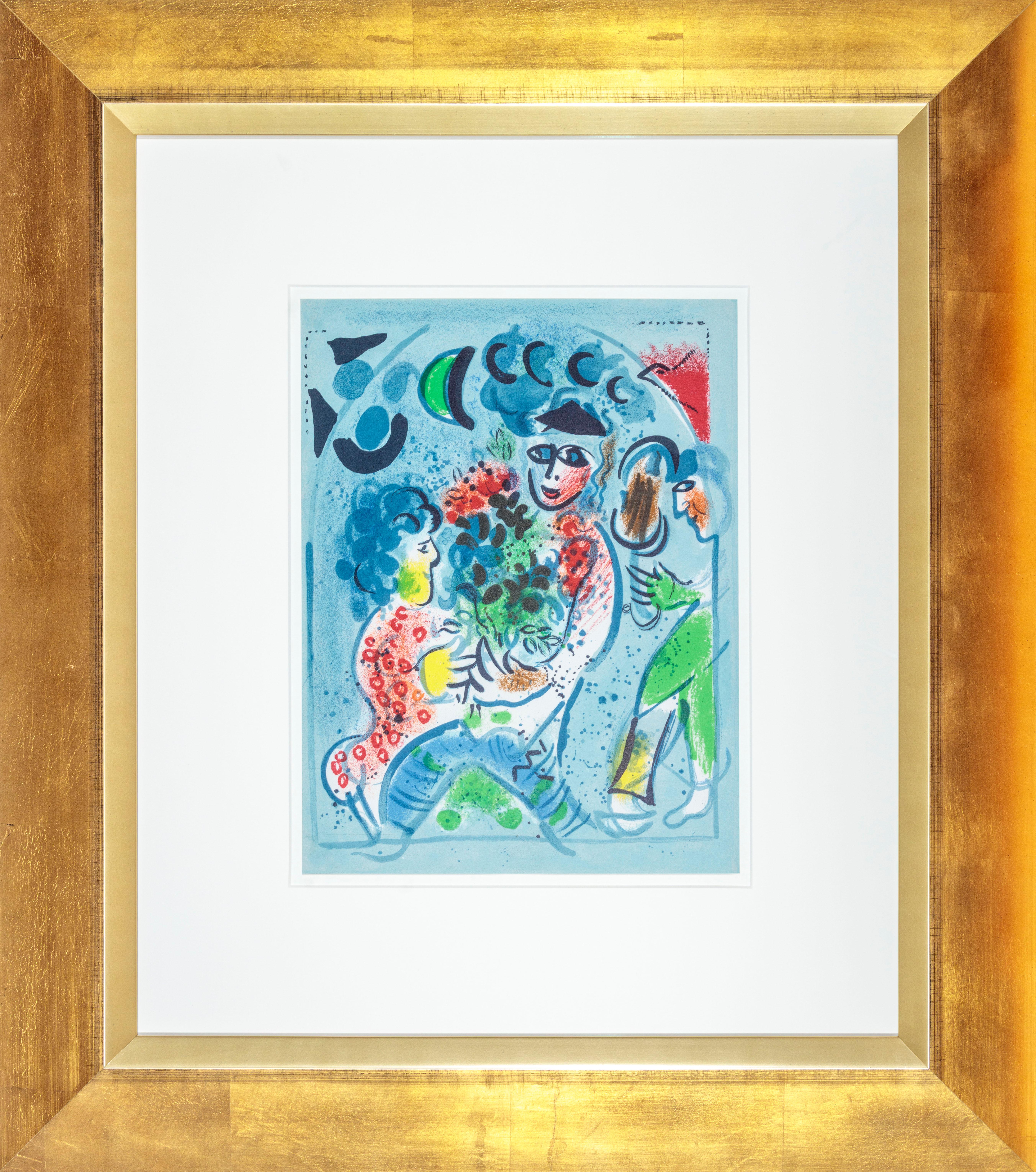 Figurative Print Marc Chagall - Frontispice (Frontispice)