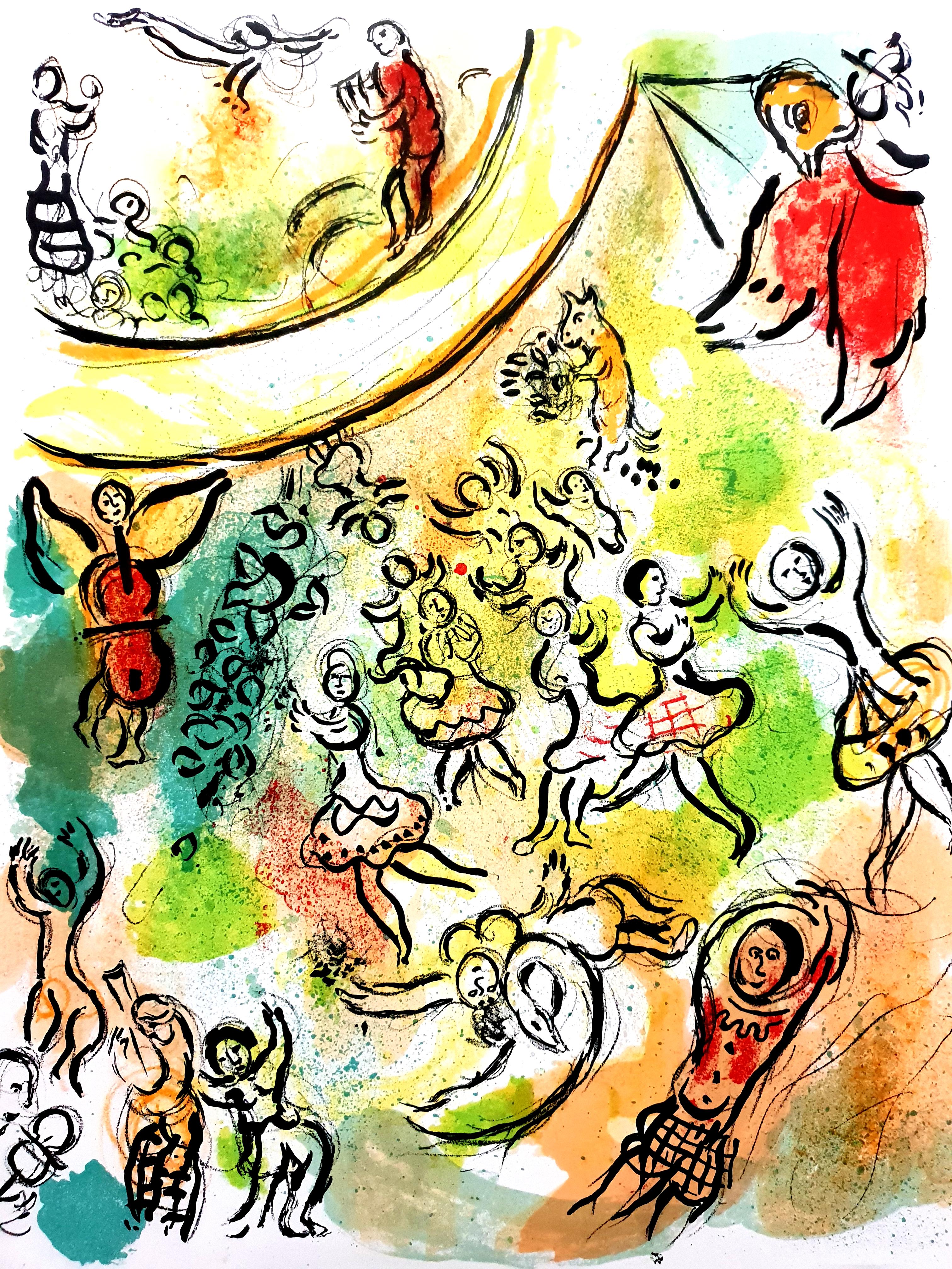 Marc Chagall
Original-Lithographie
Frontispiz für das Buch 
