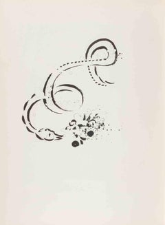 God and Eve - Lithograph by Marc Chagall - 1960