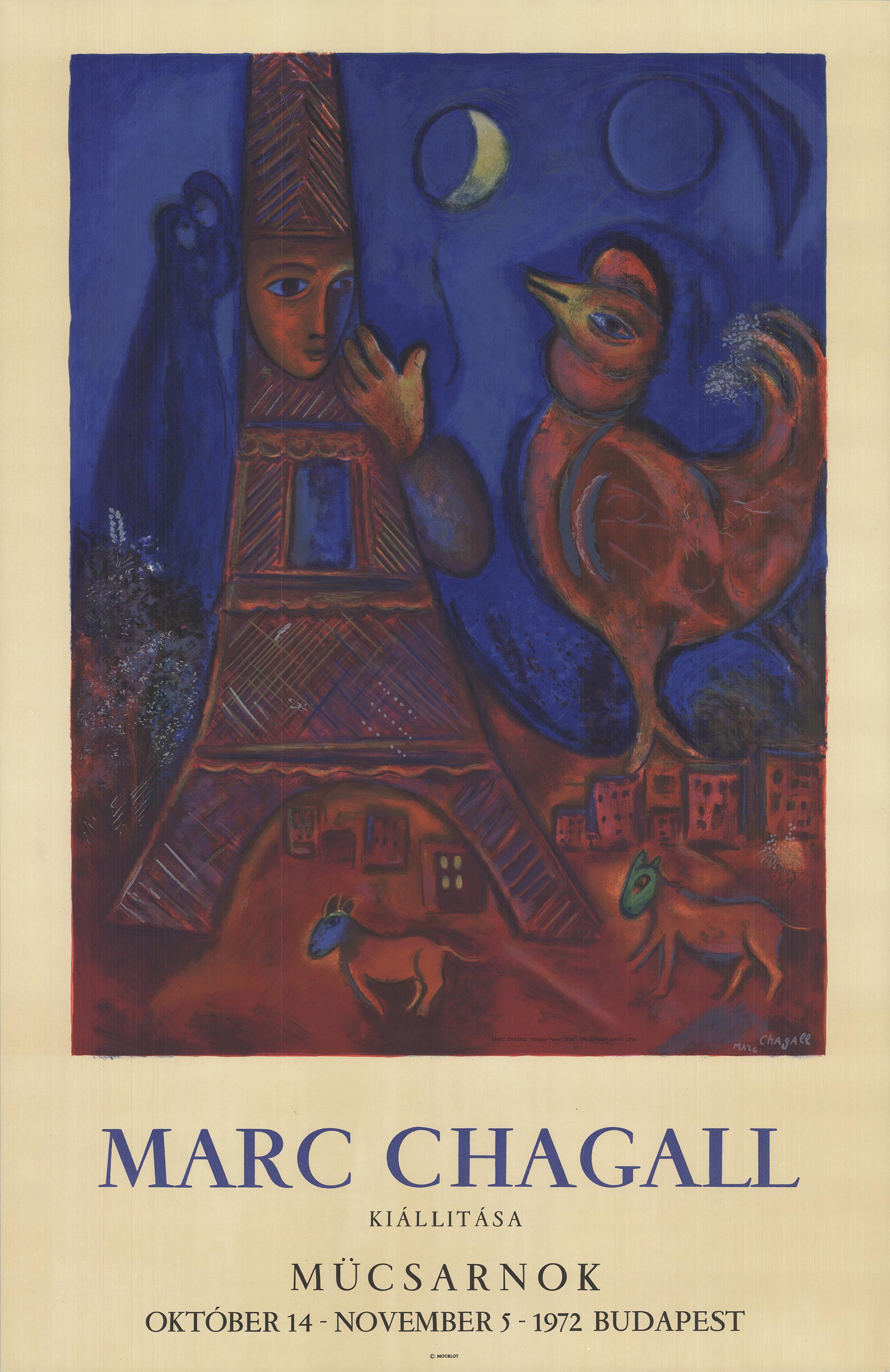 (after) Marc Chagall - Exhibition Poster, The Four Seasons For Sale at ...