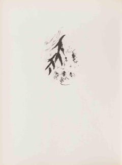 Hagaer dans le désert - Lithographie de Marc Chagall - 1960