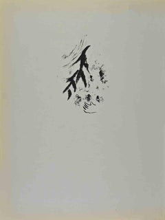Hagar in the Desert - Lithograph by Marc Chagall - 1960