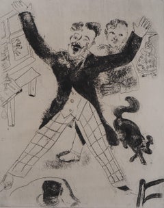 « Happy Man » - Gravure originale - Réf. Sorlier #23