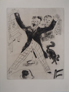 « Happy Man » - Gravure originale - Réf. Sorlier #23