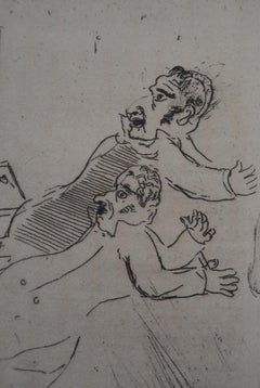 Introducing the New Chief - Original Etching - Ref. Sorlier #94
