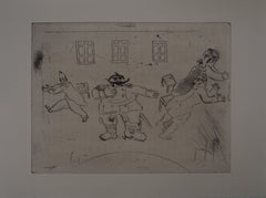 Introducing the New Chief - Original Etching - Ref. Sorlier #94