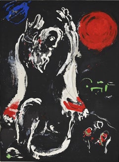 Isaiah - Original Lithograph by M. Chagall - 1956