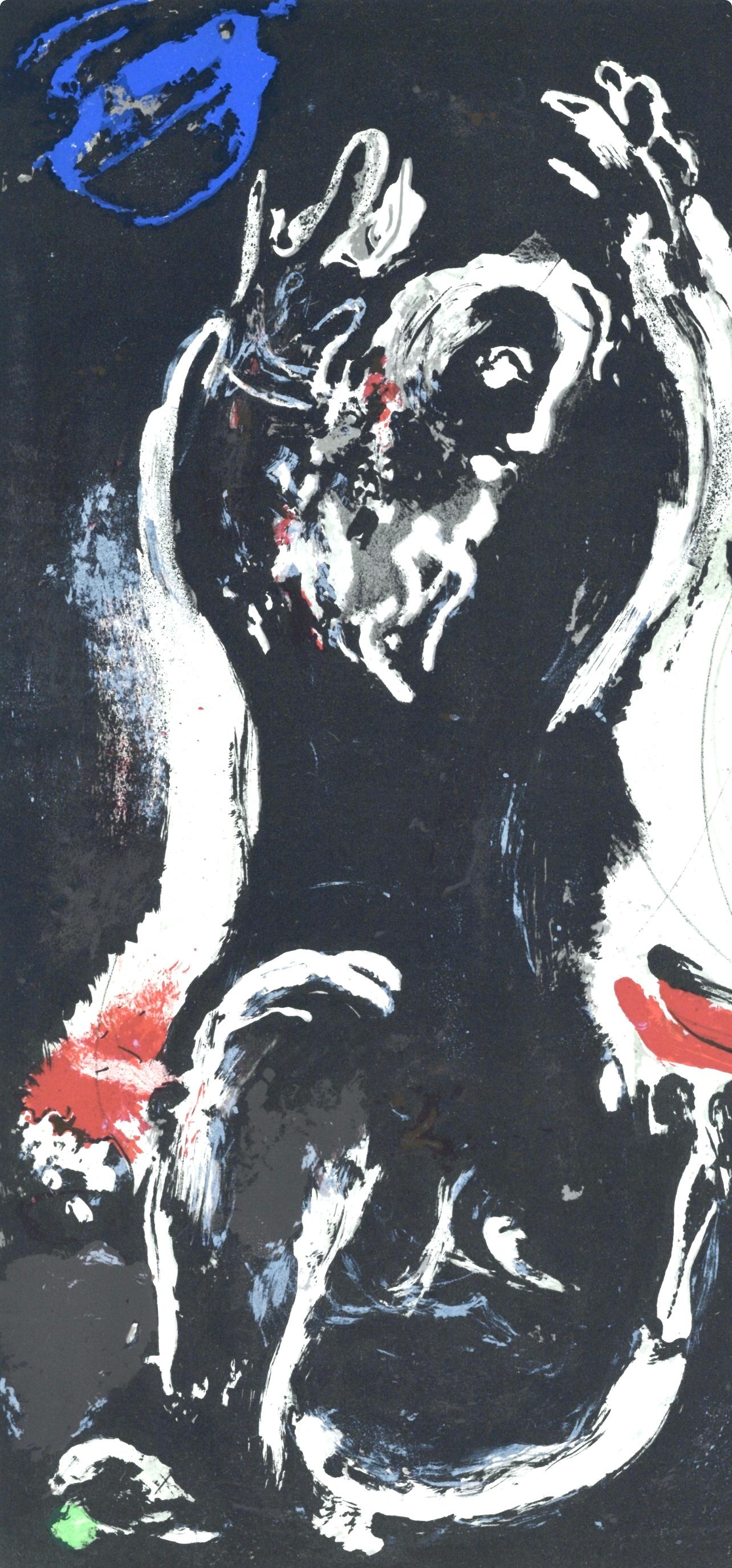 Isaïe (Mourlot 117-46; Cramer 25), Marc Chagall, Dessins Pour La Bible For Sale 1