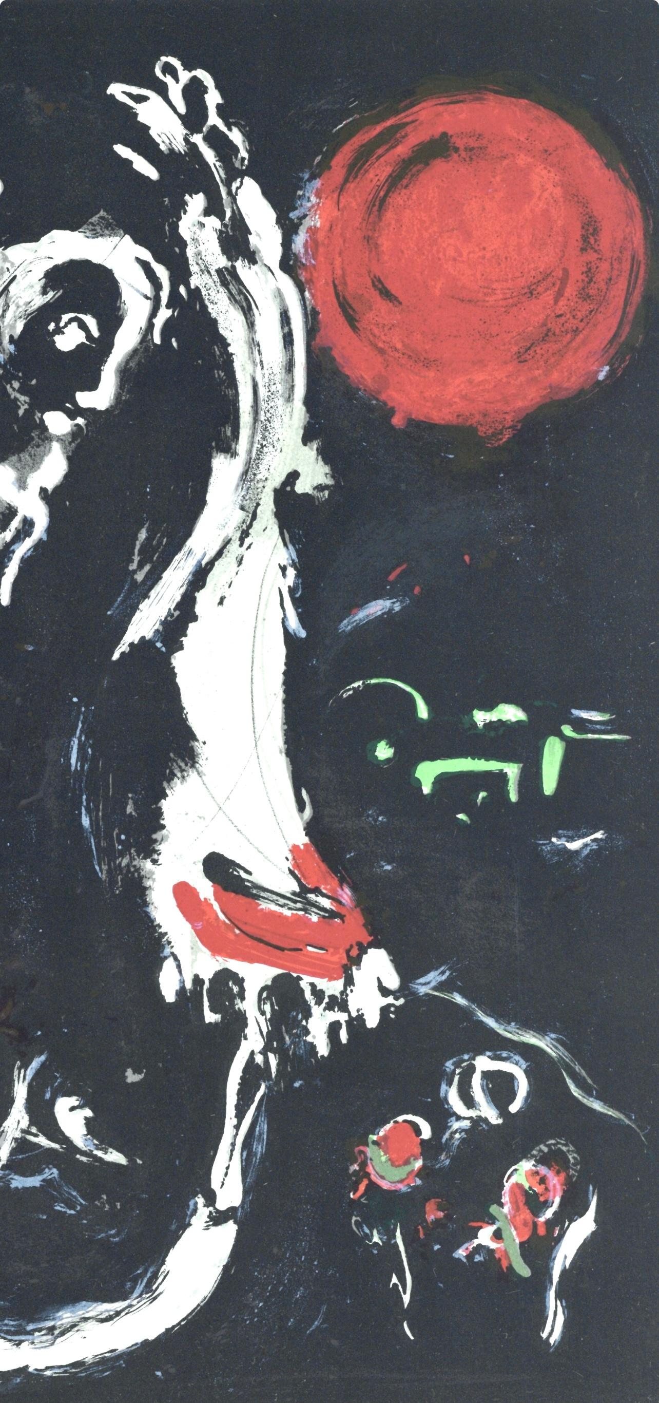 Isaïe (Mourlot 117-46; Cramer 25), Marc Chagall, Dessins Pour La Bible For Sale 2