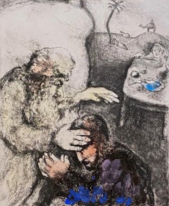 Jacob Blessed by Isaac, from The Bible Etchings