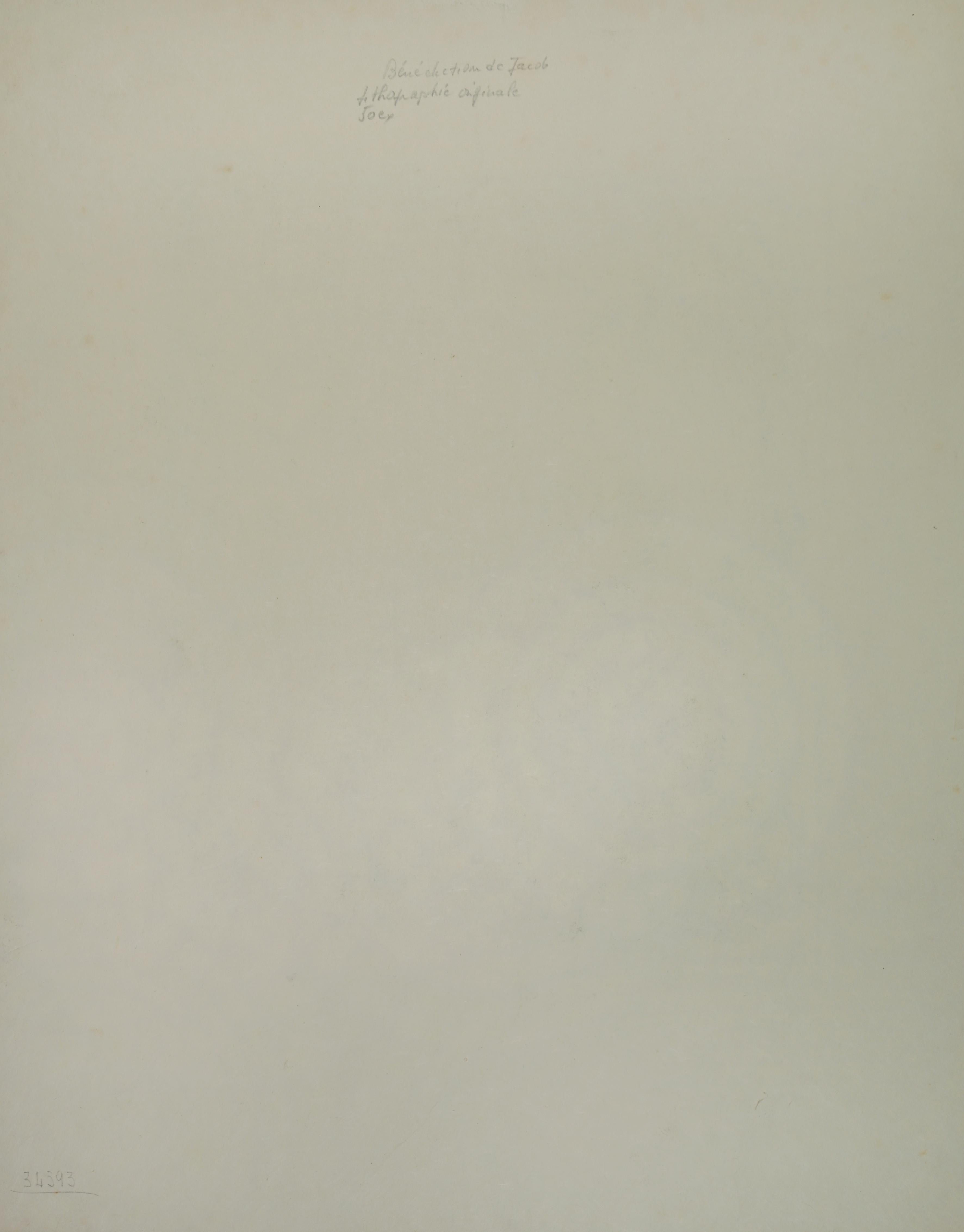 Jacobs Blessing – Lithographie von Marc Chagall – 1979 im Angebot 2